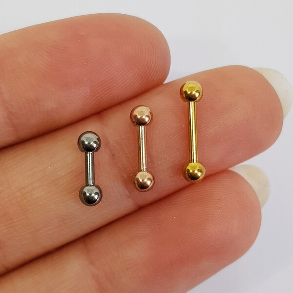 Ear Barbell Etsy