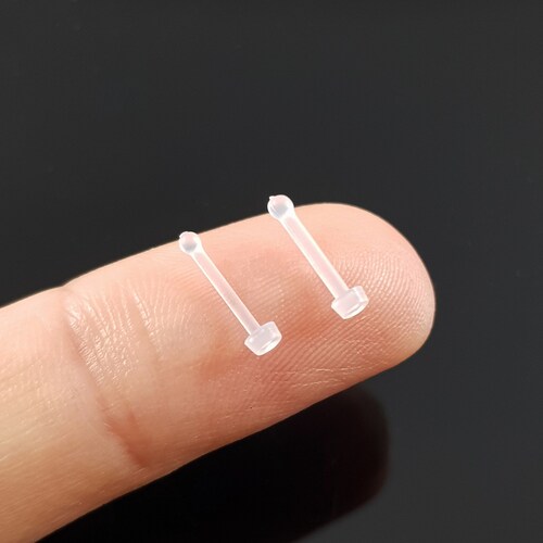 Diamond 14k Gold Nose Stud Simple and Classy Etsy