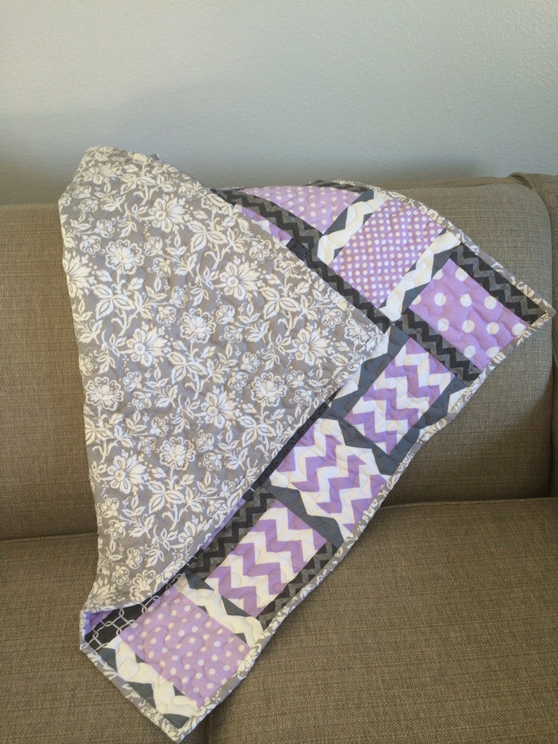 Baby Quilt girl Cotton Quilt Crib Bedding Girl Toddler Quilt Etsy