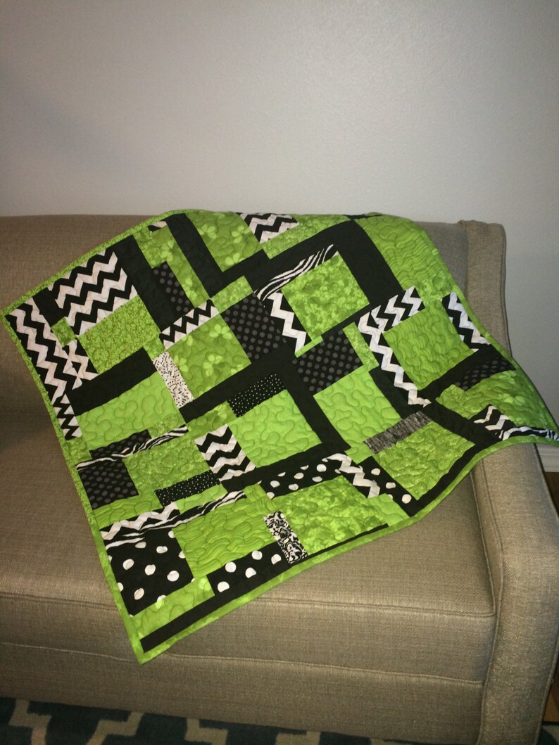 Baby Quilt Boy Cotton Quilt Crib Bedding Boy Toddler Quilt Mat Etsy