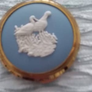 Stratton Vintage Wedgwood Compact Birds UNUSUAL