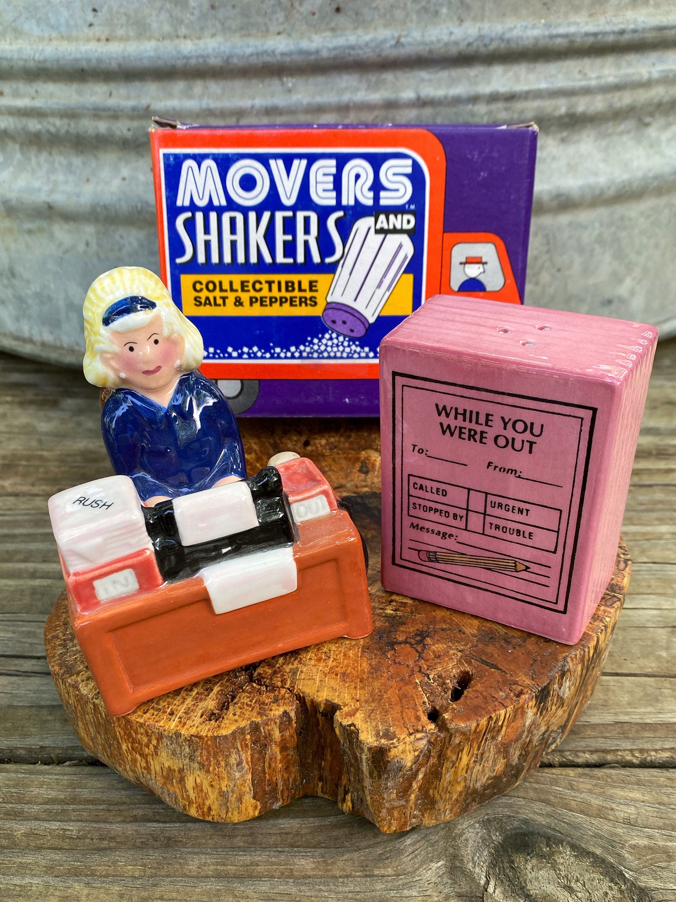 Fitz and Floyd Movers and Shakers OMNIBUS Shorthand 
