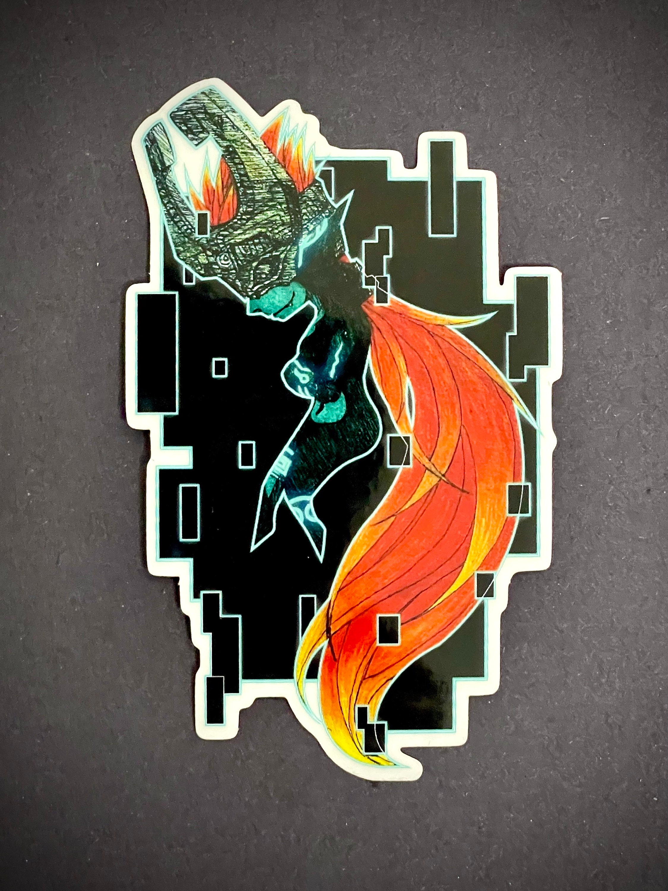 Midna 3.5” Transparent Vinyl Sticker - Etsy