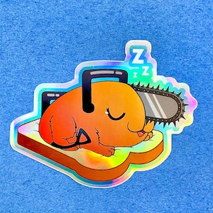 Pochitoast 3” Holigraphic Sticker