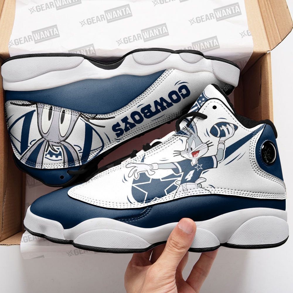 Dallas Cowboys Football Team Shoes Custom For Fans Sneakers TT13 –  Perfectivy