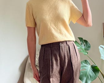 100% Cashmere Ralph Lauren Short Sleeve Sweater