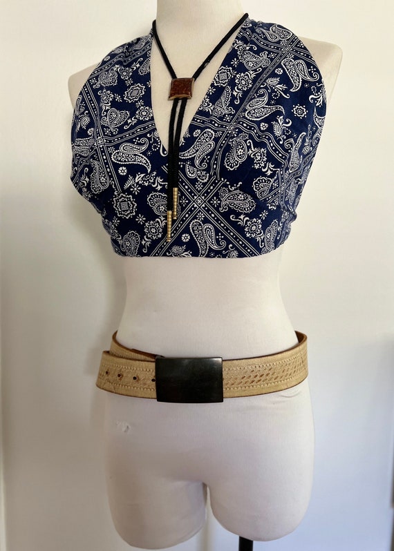 Navy Blue With Halter Neck main image 0