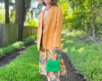 100% Silk Vintage Blazer