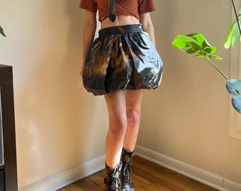 Just Cavalli Runway Bubble Mini Skirt