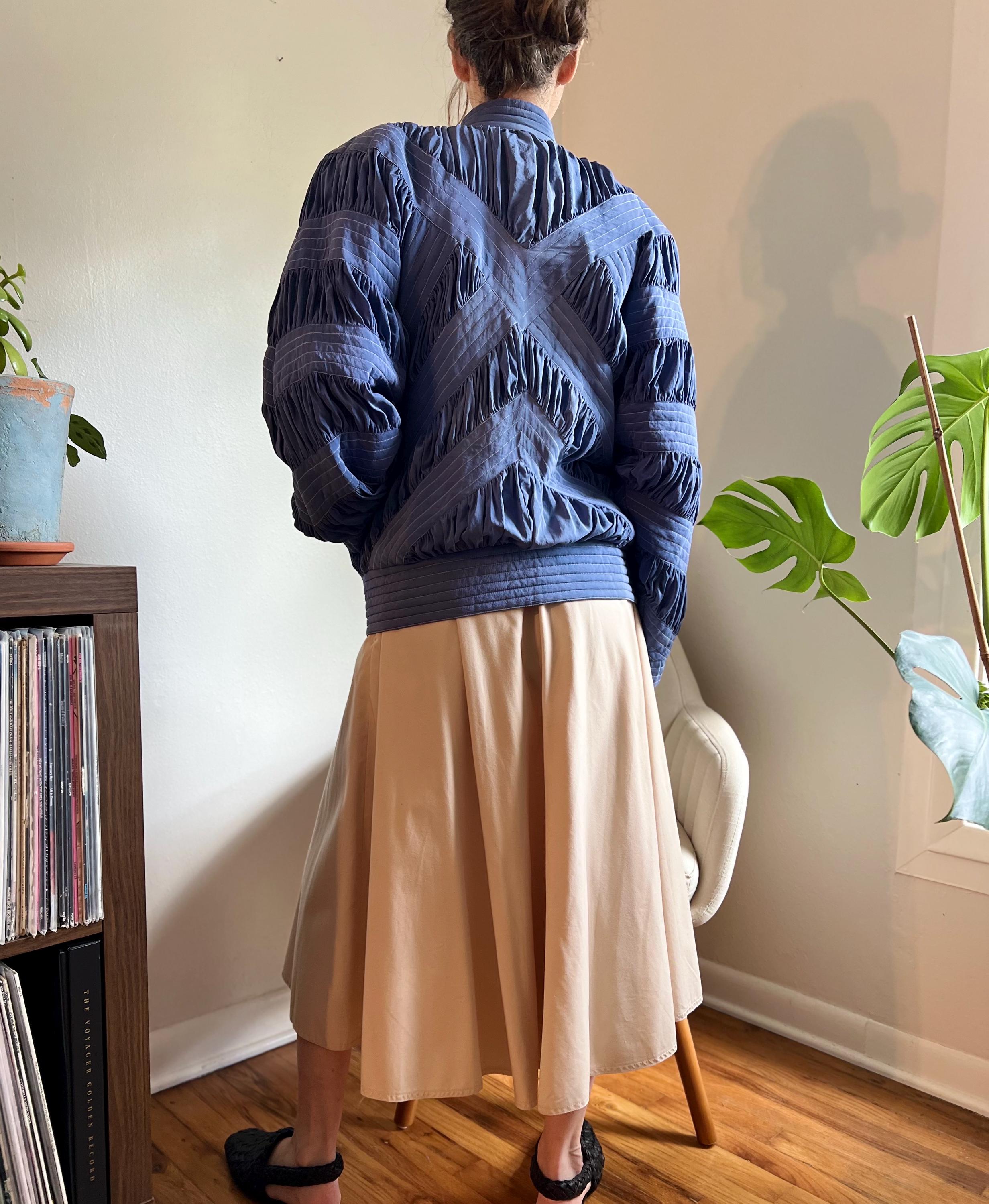 Bomber Jacket andmary Mary logo bomber jacket brown