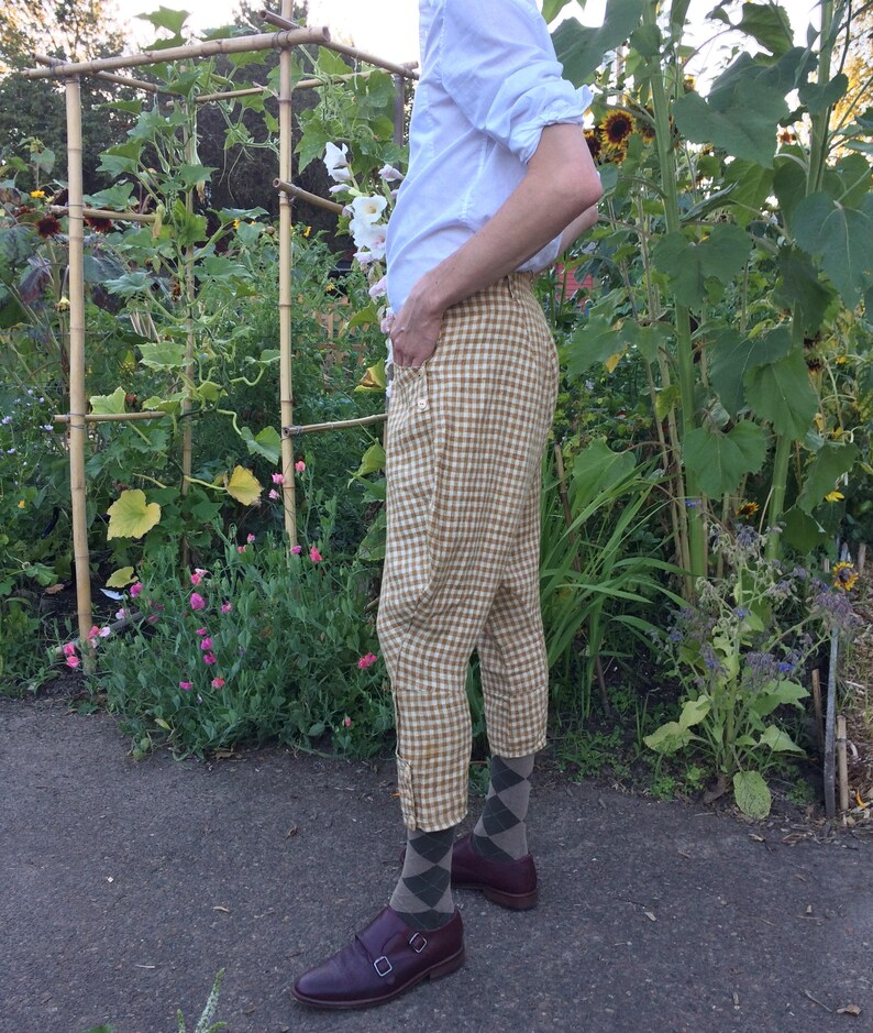 Equestrian Croquet Aviatrix Attire Jodhpurs Knickers Breeches 1920s Pants 20s Vintage Men/'s Women/'s Jazz Age Lawn Party