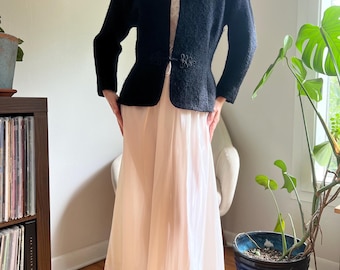 Mohair Wool Vintage Anne Klein Black 80s Jacket