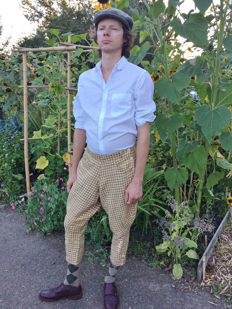 Equestrian Croquet Aviatrix Attire Jodhpurs Knickers Breeches 1920s Pants 20s Vintage Men/'s Women/'s Jazz Age Lawn Party