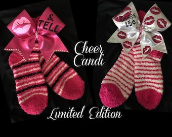 Limited Edition Valentines Bow & Cozy Sock Set