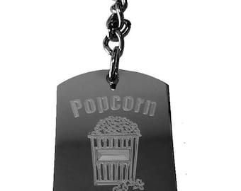 Pizza Fixes Everything Metal Ring Key Chain Keychain