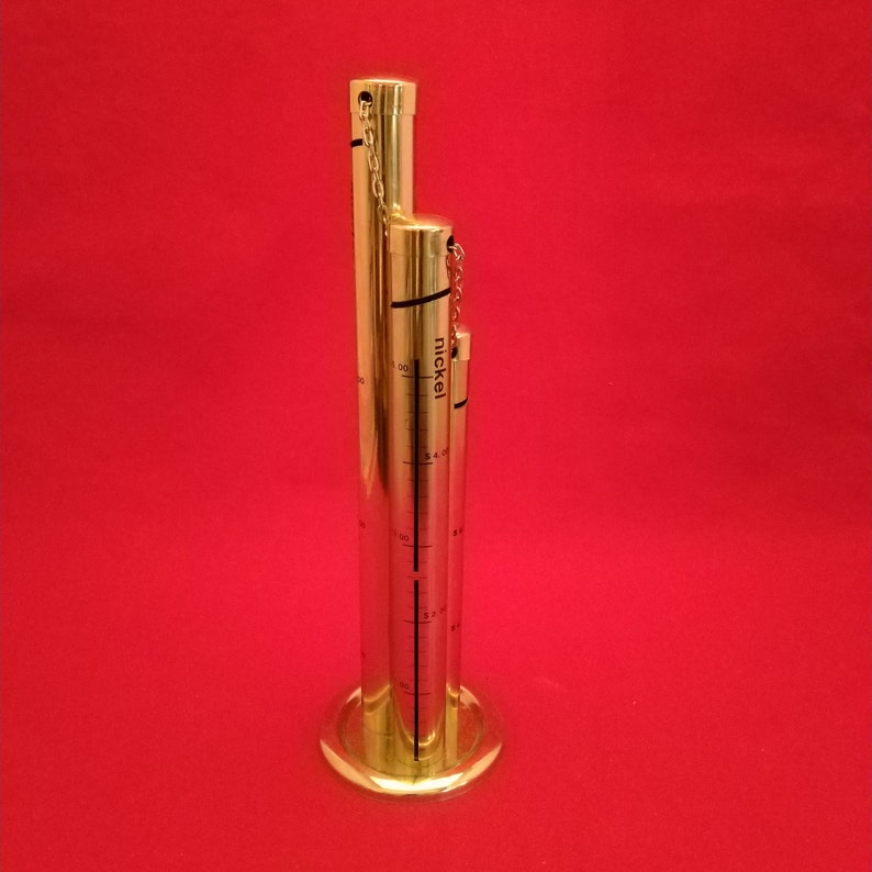Vintage Solid Brass Bank