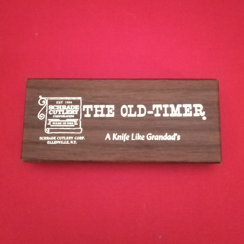 The Older-Timer Knife Opened