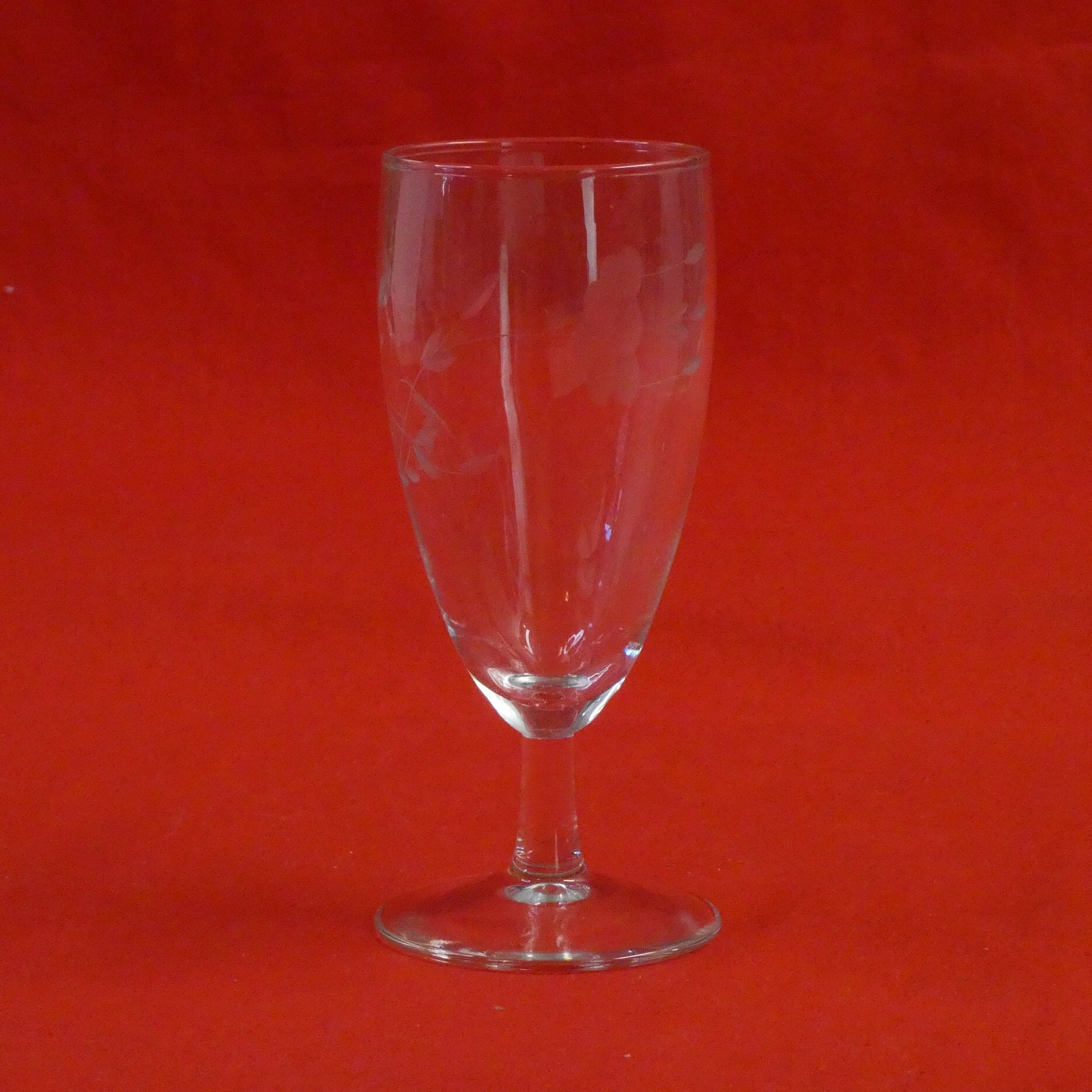 Princess House, Heritage, Stemmed Juice Glasses, Tall Etsy