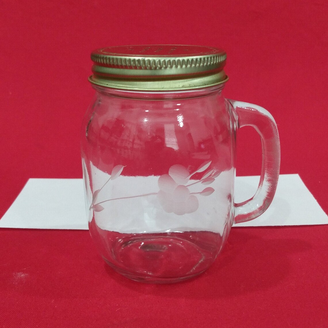 Princess House Heritage Salt and Pepper Shaker with Handle Etsy