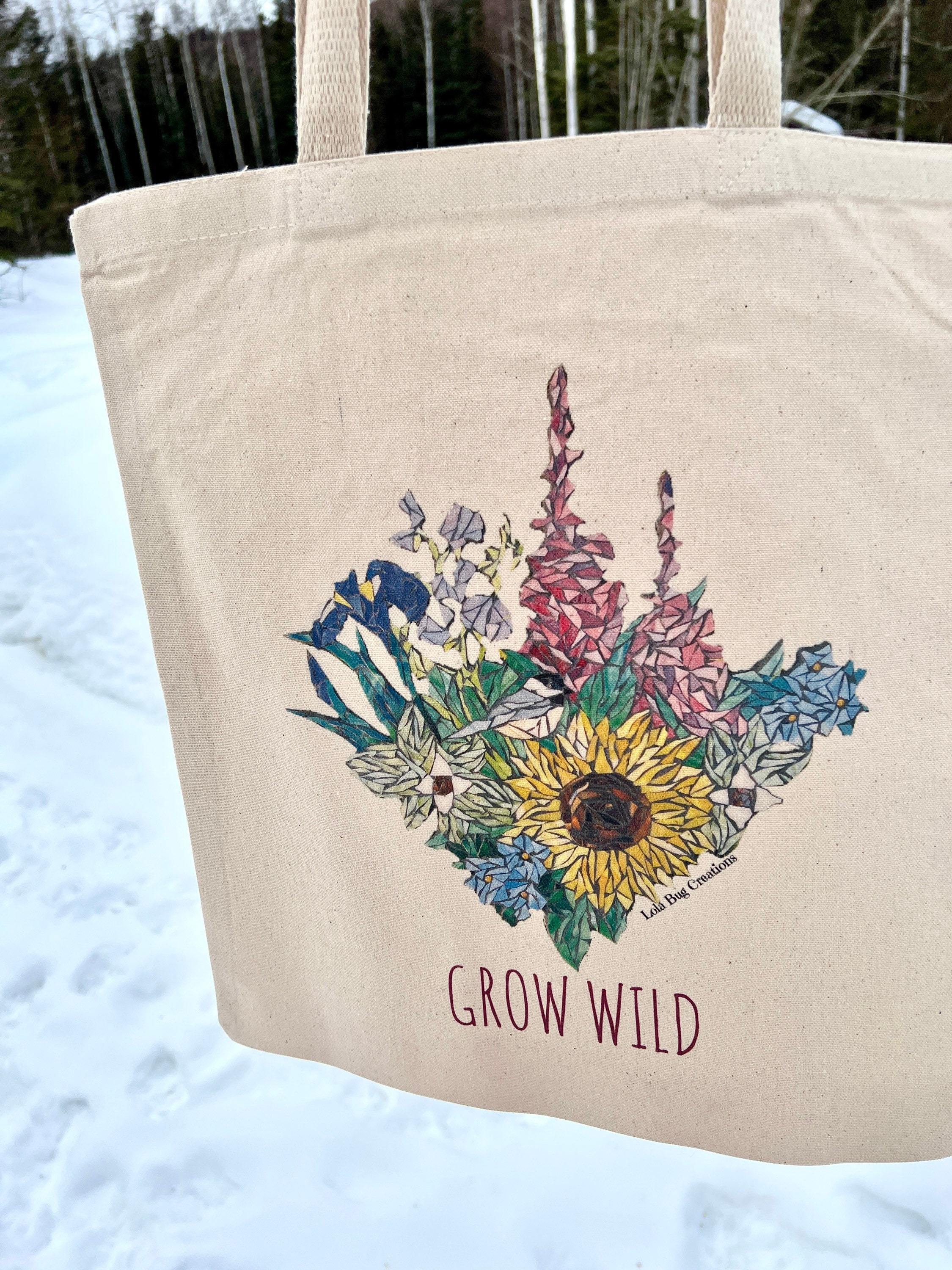 Canvas Tote Bags (Printed in Alaska!) – Trickster Company