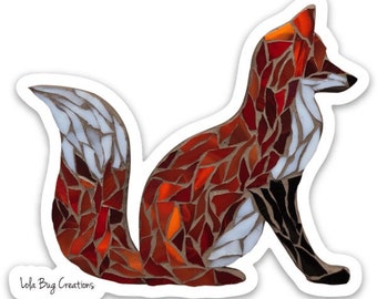 Fox Vinyl Sticker