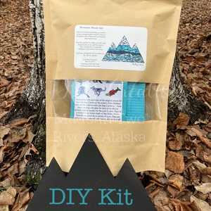 Mountain Range Glass Mosaic Kit - DIY-Make it yourself- Do it yourself