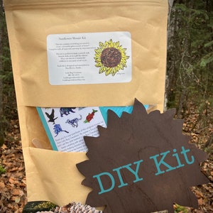 Sunflower Glass Mosaic Kit - DIY- Make it yourself- Do it yourself