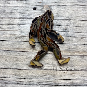Sasquatch glass mosaic