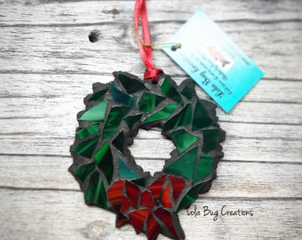 Wreath Glass Mosaic