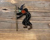 Witch with Staff glass Mosaic