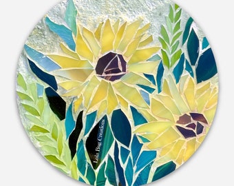 Sunflower Sunshine Vinyl Sticker
