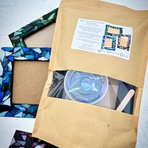 Kit de mosaico para marco de fotos DIY