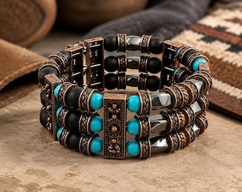 Southwestern Bracelet, Native American Inspired Bracelet, Men’s Bracelet, Tribal Bracelet