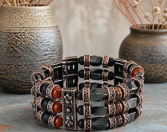 Native American Inspired Bracelet,  Southwestern Bracelet, Men’s Bracelet, Tribal Bracelet