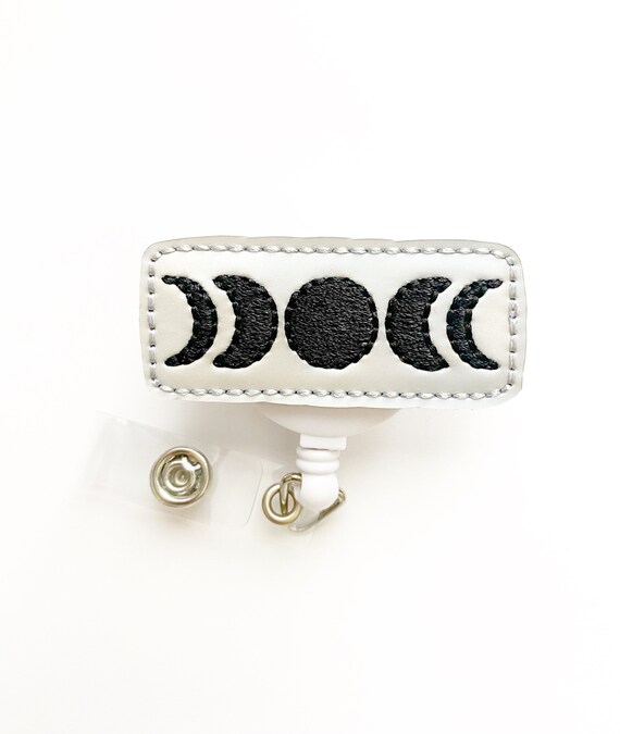 Moon Phase Badge Reel - Nurse Badge Reel - Nurse Name Badge - Nurse Badge Holder - Christmas Gift Il_570xn