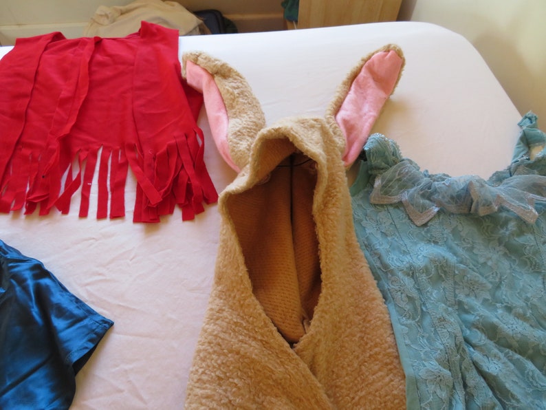 An Array of 15 Plus items Home School Mothers and Grandmothers Spark Imagination Hrs of Enjoyment Costumes Dress Up 4 to 10 Year olds