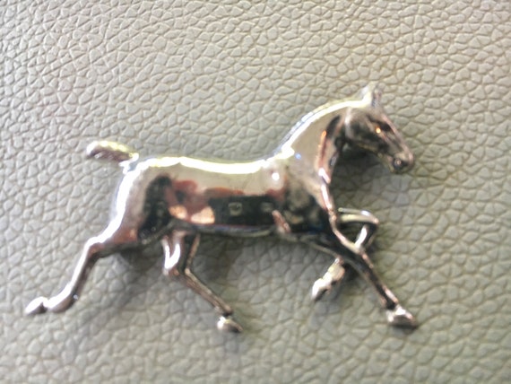 Sterling Horse, Equine, Pin, Brooch, Horse Lovers… - image 1