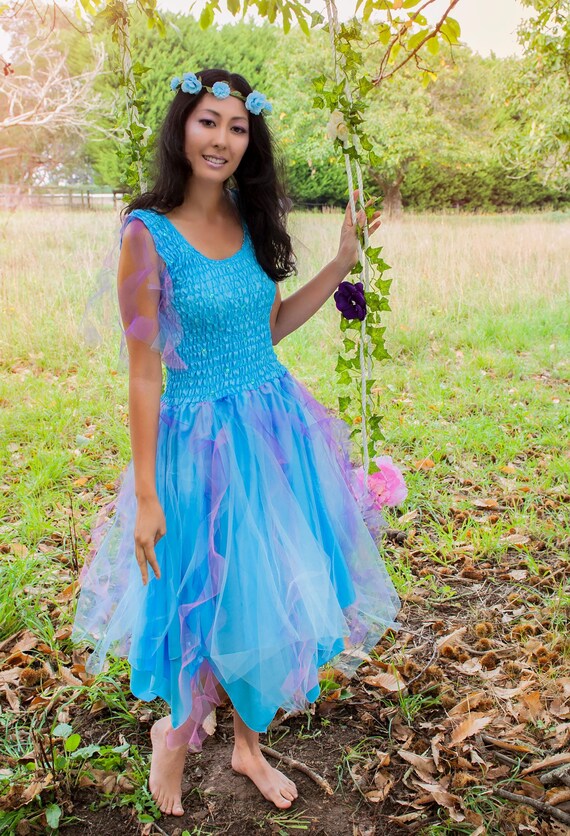 Women's Tulle Fairy Costume Dress - Renaissance Masquerade Cosplay - Etsy