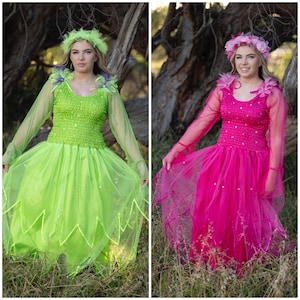 Woman&#39;s Fairy  Costume - Halloween Dress, Renaissance Outfit, Midsummer Festival Gown, Cosplay & Steampunk Costumes.