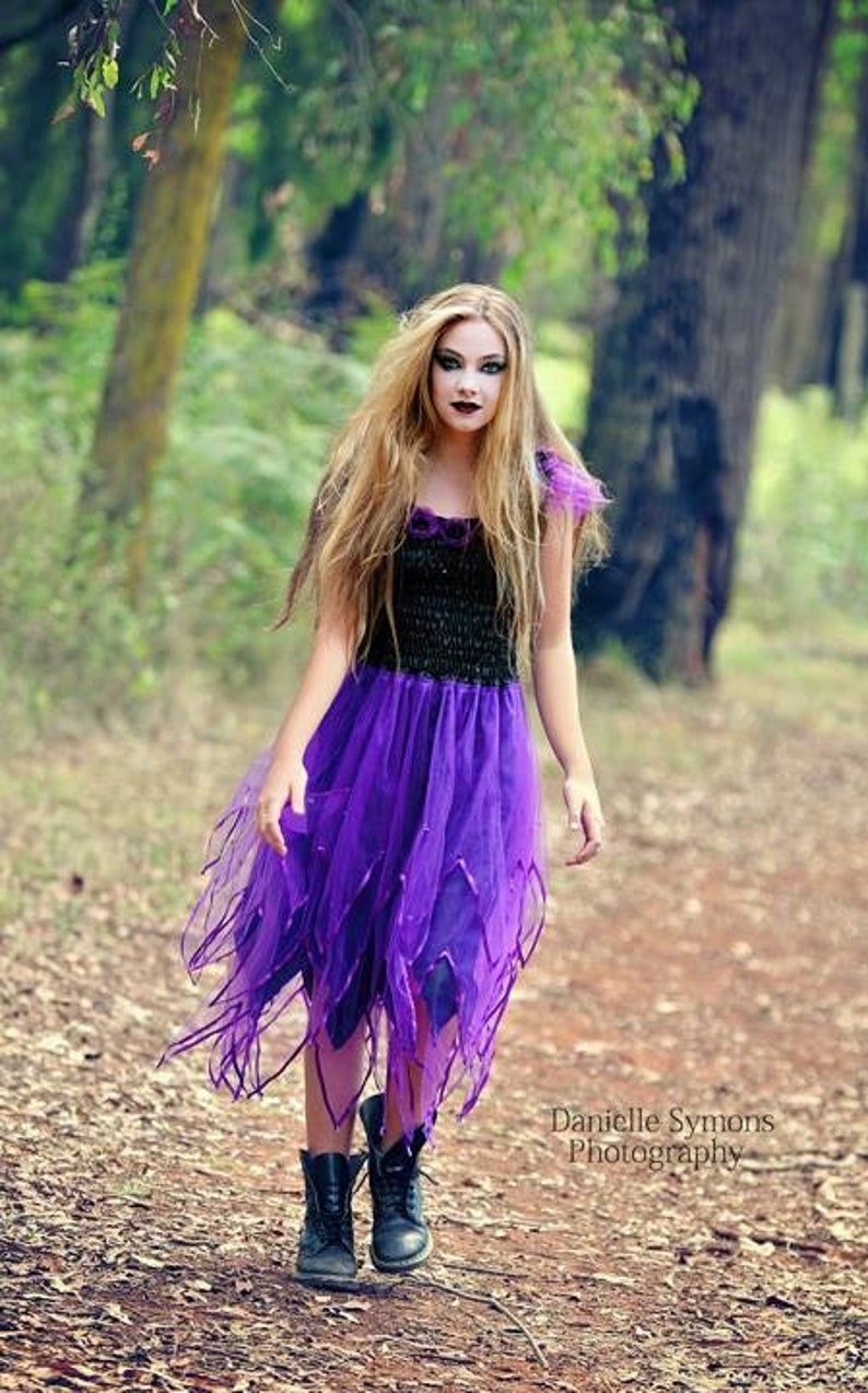 Adult/Teen Wicked Fairy Dress   Halloween Cosplay Costume  image 1