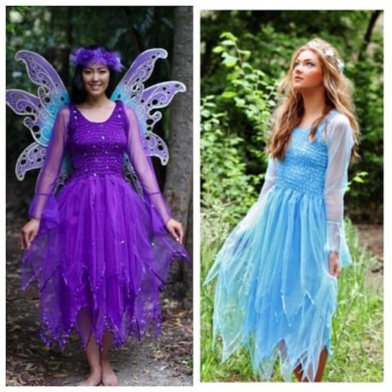 Fairy Halloween Costume Womens 2022 Adult Fairy Costume Fairy Dress Rainbow Halloween Disney Etsy India