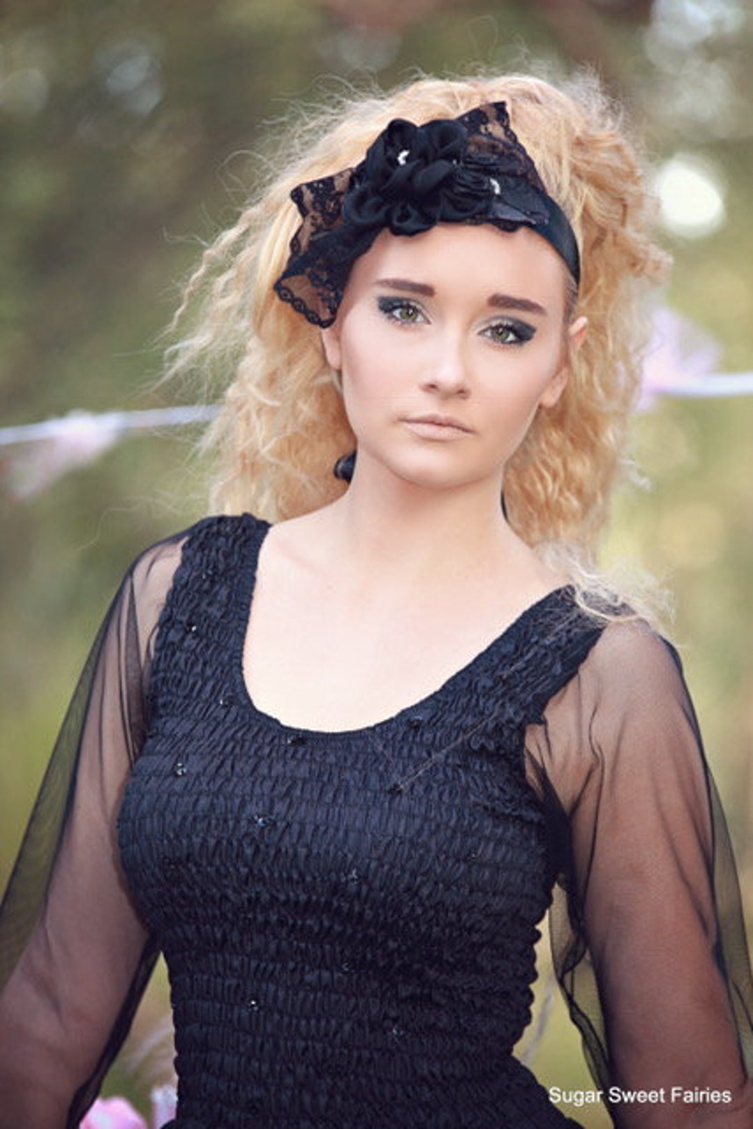 Disfraces de Halloween para mujer, de hada negra, gótico, medieval