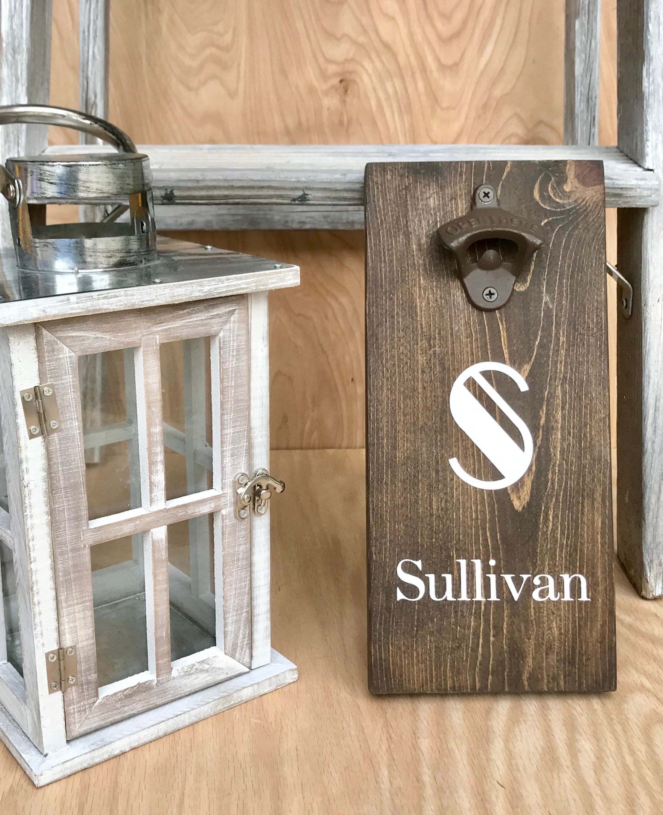 personalized beer bottle opener groomsman gift man cave gift best