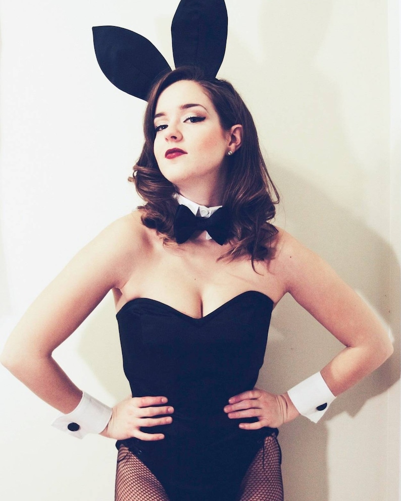 Playboy Bunny Suit Corset Costume Other Color Options Etsy