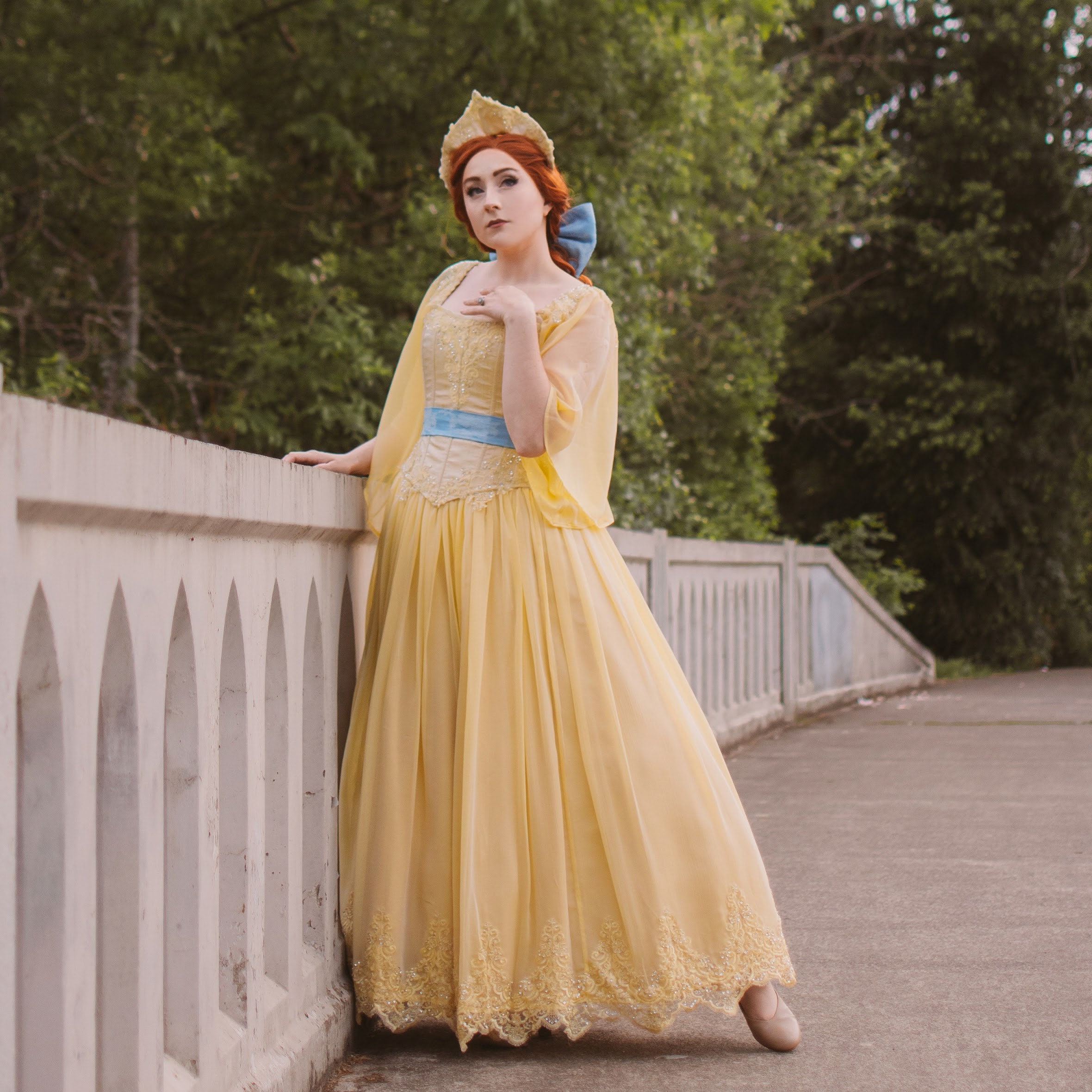 Anastasia top dress yellow