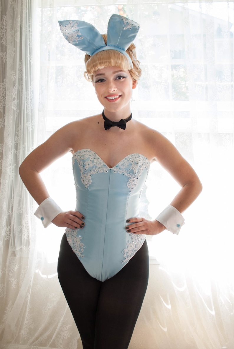 Playboy Bunny Suit Corset Costume Other Color Options | Etsy
