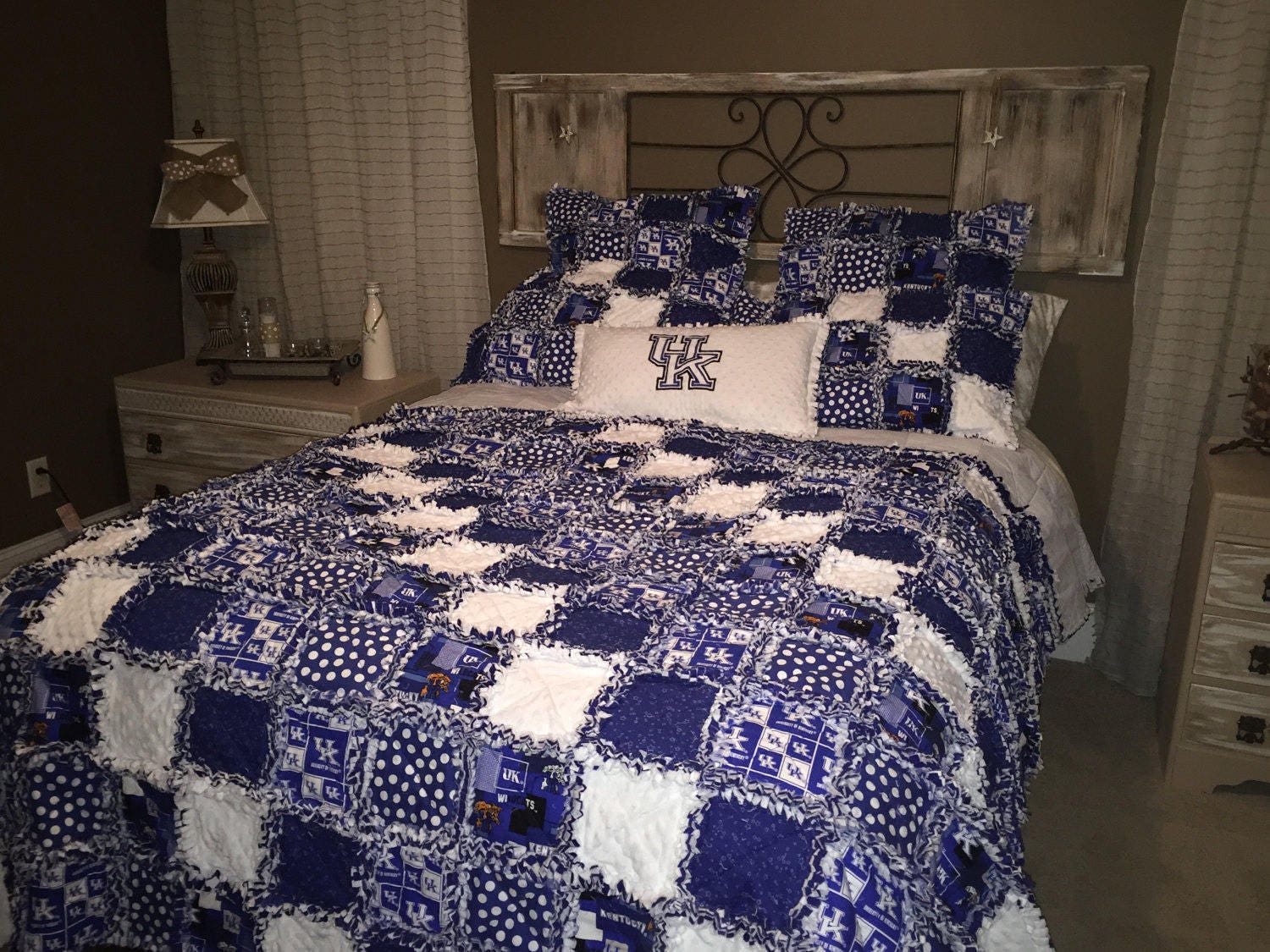 Rag Quilt Bedding Full Queen King Sizes Customized Gallery Photo