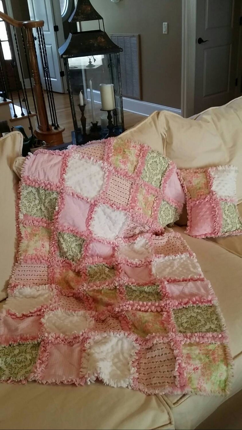 Crib Blanket / Toddler Blanket Etsy