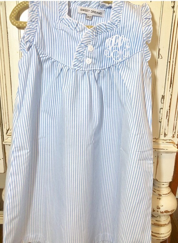 monogram nightgown