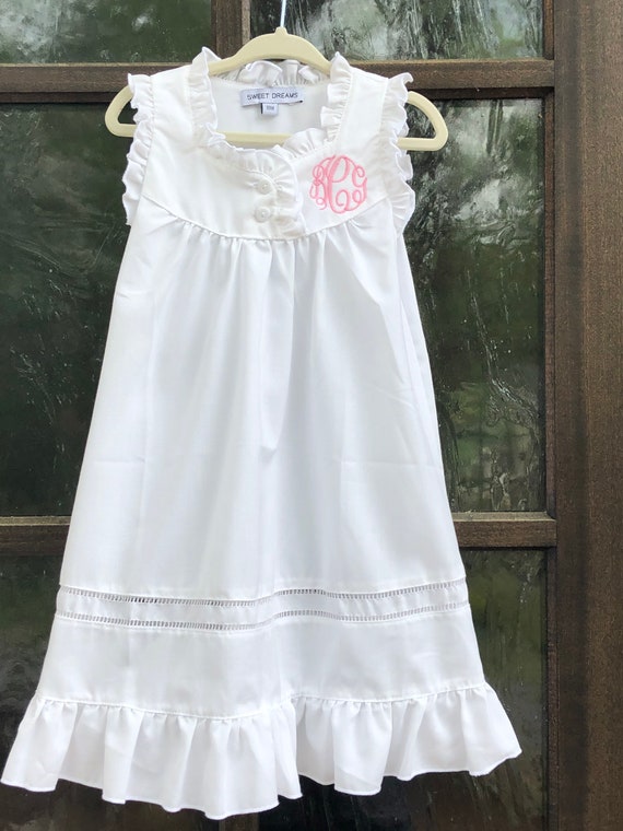 monogram nightgown